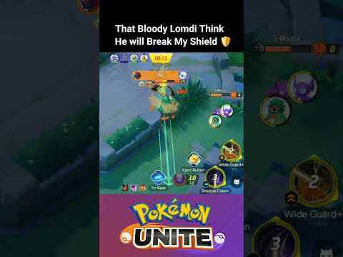 Never try to 1v1 against The Shield Warrior ⚔️|| Pokemon unite