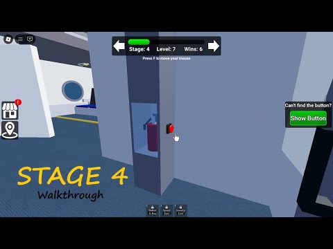 Roblox Button Escape Stage 4 Walkthrough