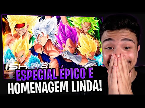 REACT Saiyajins Song | LENDA DA MINHA RAÇA (Dragon Ball) | ESPECIAL 100k | Ishida & URT [Reagindo]