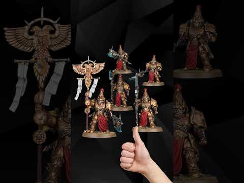 ⏱️40K Custodes explained in less than 60 seconds 🥇 #warhammer  #warhammer40k #custodes