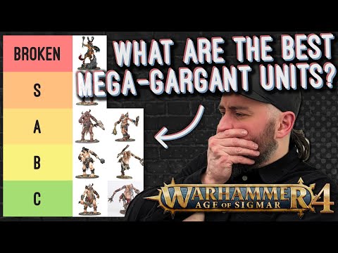 The BEST units you need for a Mega Gargant Army in Age of Sigmar 4