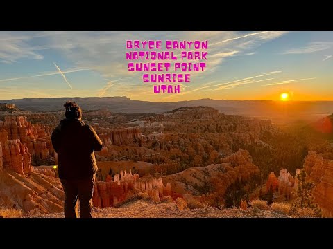 Bryce Canyon Hoodoos Sunrise From Sunset Point Bryce Canyon National Park Utah November 2024