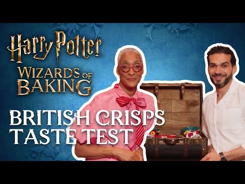 The Judges Try Interesting British Crisps Flavors | Harry Potter: Wizards of Baking | Food Network