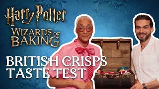 The Judges Try Interesting British Crisps Flavors | Harry Potter: Wizards of Baking | Food Network