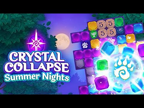 Crystal Collapse: Summer Nights Game - GamePlay Walkthrough