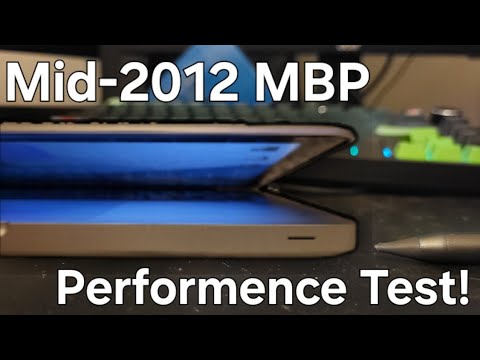 Mid-2012 MacBook Pro Performence test!