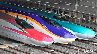 2024 日本全国新幹線大集合! E8系,ドクターイエロー,高速通過など Shinkansen video collection