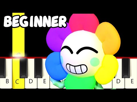 Dandy's World - Trailer Theme (Clair de Lune) - Fast and Slow Piano Tutorial - Beginner