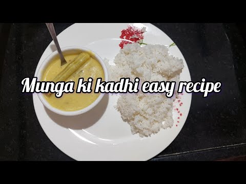 Munge ki kadhi | Easy & delicious drumstick kadhi recipe #food #moringarecipes #viral #youtube #vlog