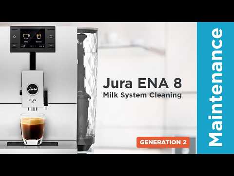 JURA ENA 8 | Milk System Cleaning