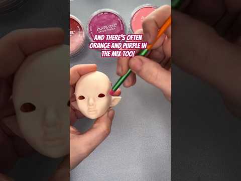 Under painting faceup style