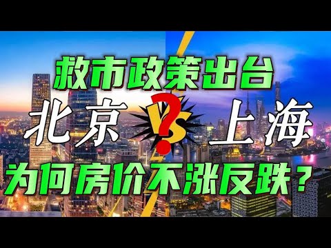 北京上海救市政策的出台，为何房价不涨反跌？？？？#价值投资 #美股投资​ #中国股市 #投资策略​ #美股​ #A股 #港股