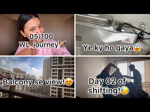 05/100 of WL journey | boht bada loss ho gaya😓| day 02 of shifting | #weightlosschallenge #shifting