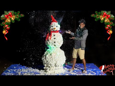 Biggest Snowman ⛄️ Making For Christmas… #mrsuncity