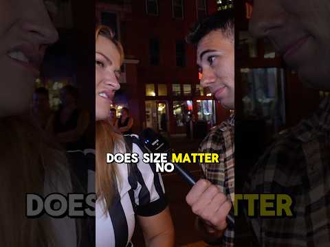 Does size matter on a guy?