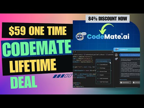 ✅💠✅ CodeMate Lifetime Deal | From Bugs to Brilliance | $59 Lifetime Deal | 84% Off Now