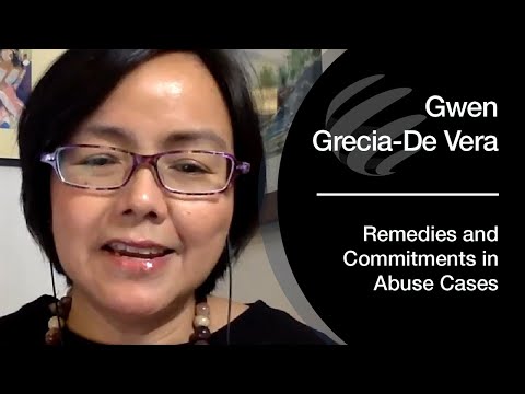 Gwen G-De Vera on the use of remedies and commitments in abuse of dominance cases in the Philippines