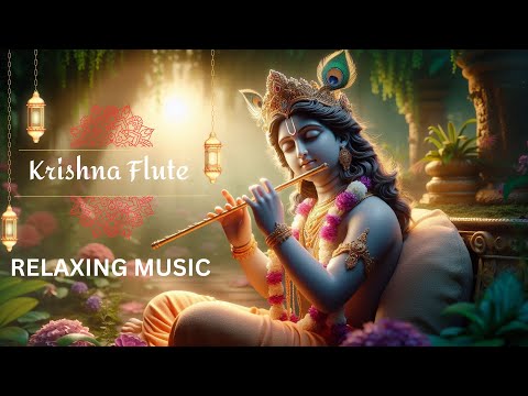 Krishna Flute Music || बाँसुरी Deep Relaxing Music ,  Meditation Music, Study, Calming Music