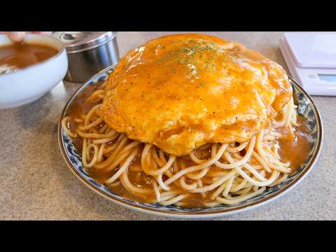 A large serving of pasta in Nagoya, Japan, weighs over 2kg