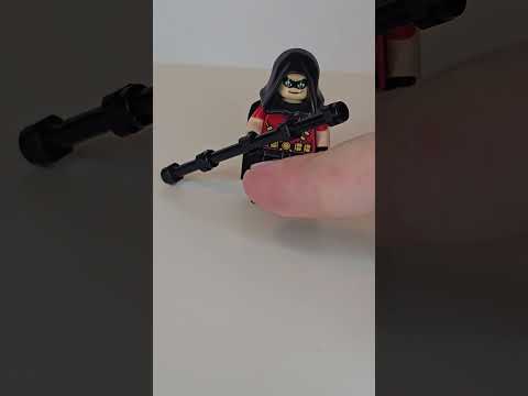 How to build robin from arkham city minifigure