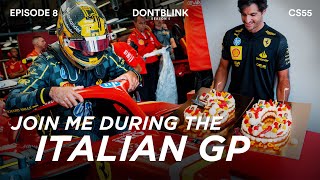 The Madness of Monza - Italian GP Week by CARLOS SAINZ | DONTBLINK EP8 SEASON 5