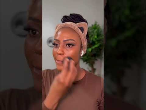 SOFT BROWN FULL GLAM MAKEUP TUTORIAL #makeuptutorial #darkskin #brownskin