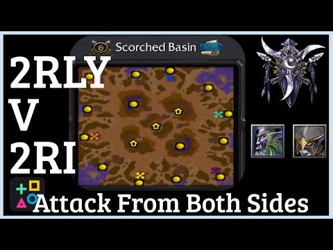 ⬜🏹Scorched Basin [2v2] - Nigh Elf x2 vs. Night Elf & Undead - Lym POV