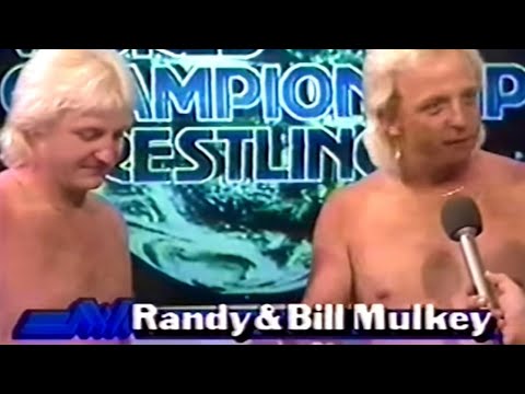 NWA / JCP - Mulkey Mania Runs Wild - Randy & Bill Shock The World & Beat The Gladiators - 3/28/87