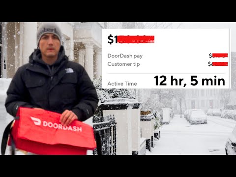 My First Day Delivering DoorDash/Uber Eats Back In Boston, MA