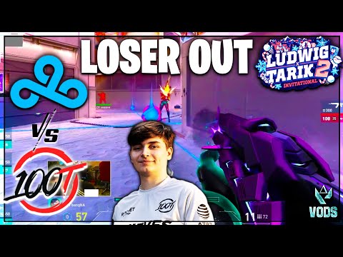 100 Thieves vs Cloud9 | Ludwig x Tarik Invitational #2 2024