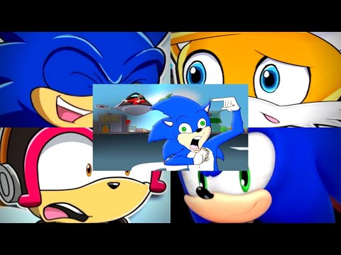 Basically The Sonic The Hedgehog Movie PART 1 Reaction Mashup @eganimation442