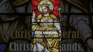 CHRISTUS VINCIT - with Latin lyrics and English translation