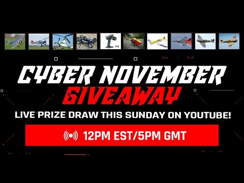 Hobbyking Cyber Sale Giveaway Live Draw