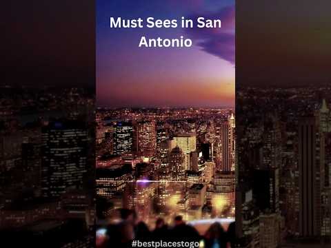 Must Sees in San Antonio #travel #sightseeing #places #traveling #citytour #sanantonio