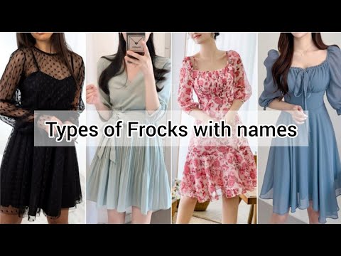 Types of frocks with names/Frocks names/Frock designs for girls women ladies/Frocks suit designs