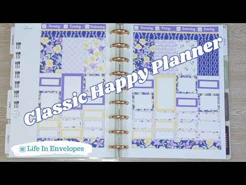 1 Kit 3 Layouts / Classic Happy Planner / June Kits