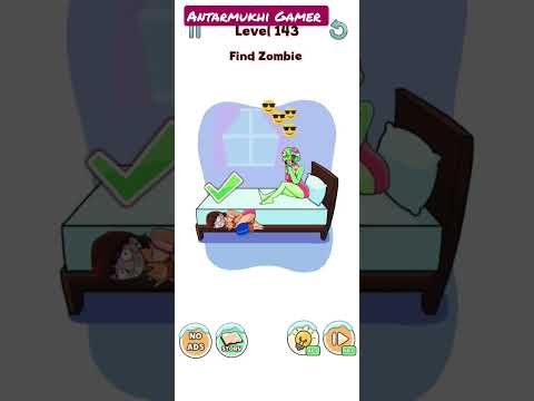 Rainbow dop gaming | Level 143 Find Zombie | #shorts #rainbowdop