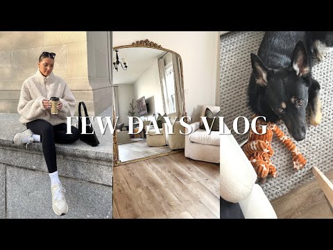 VLOG: new home decor, insta photos BTS, work days, pr unboxing + grocery run