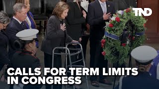 Calls for term limits in Congress reignite as images of Pelosi with walker go viral