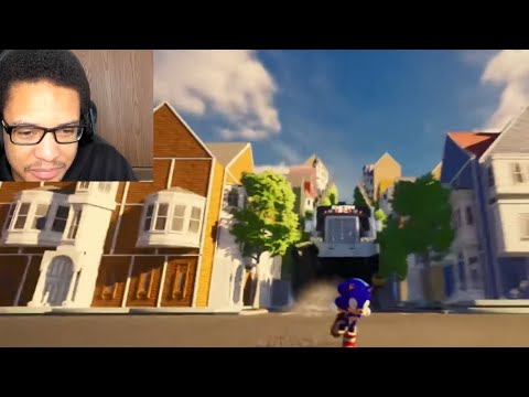 City Escape - Unreal Engine 5 Fan Remake - Sonic Adventure 2 Redux TEASER REACTION