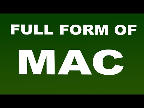 Full Form of MAC | What is MAC Full Form | MAC Abbreviation