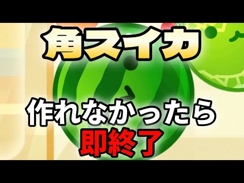 【角スイ失敗＝即終了】無限角スイ地獄【switch版スイカゲーム】