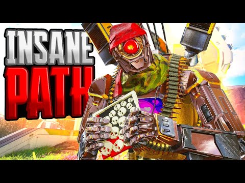 *NEW* Insane Pathfinder with 100% accuracy G7 Scout gameplay Apex legends