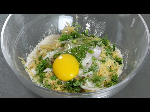 10 Minutes Easy Potato Recipe | Potato pancakes | how to make Hash Brown at home