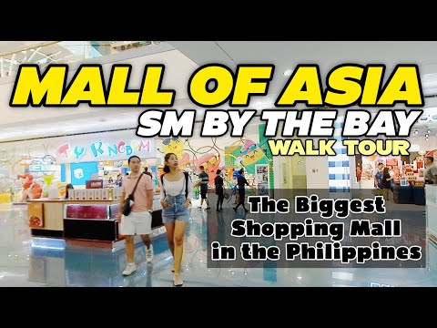 SM MALL of ASIA | Walking Tour Inside PHILIPPINES LARGEST MALL + SM by the BAY