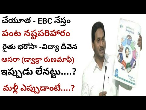 Cheyutha - EBC nestham - vidya deevena- input subsidy-Asara ఇంక లెనట్టే....?  || Connecting Chandra