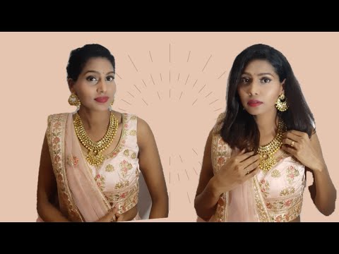 Simple Indian Wedding Guest Makeup / easy step by step .