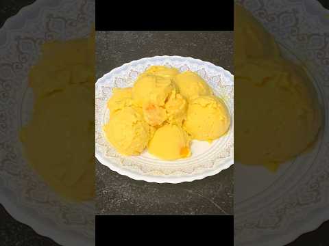 Mango Icecream #3ingredientrecipes #mangoicecreamrecipe #naturalicecream #easyrecipe #shorts