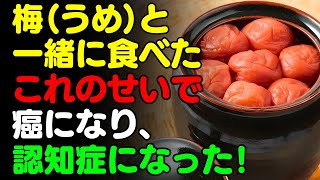 梅と一緒に 「これ」は絶対に食べないで🌸 うめと食べると滋養強壮剤になる食品3選＆レシピ！栄養補助食品の代わりにこれを食べよう【がん・認知症 予防、脳 健康情報、栄養効果、料理、梅干し, 梅酒 効能】