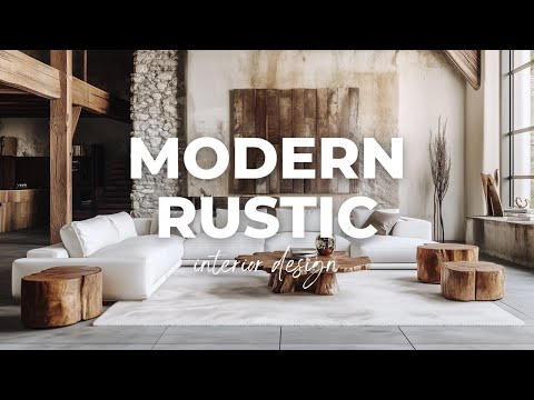 Modern Rustic Interior Design: Create a Stylish Warm Home